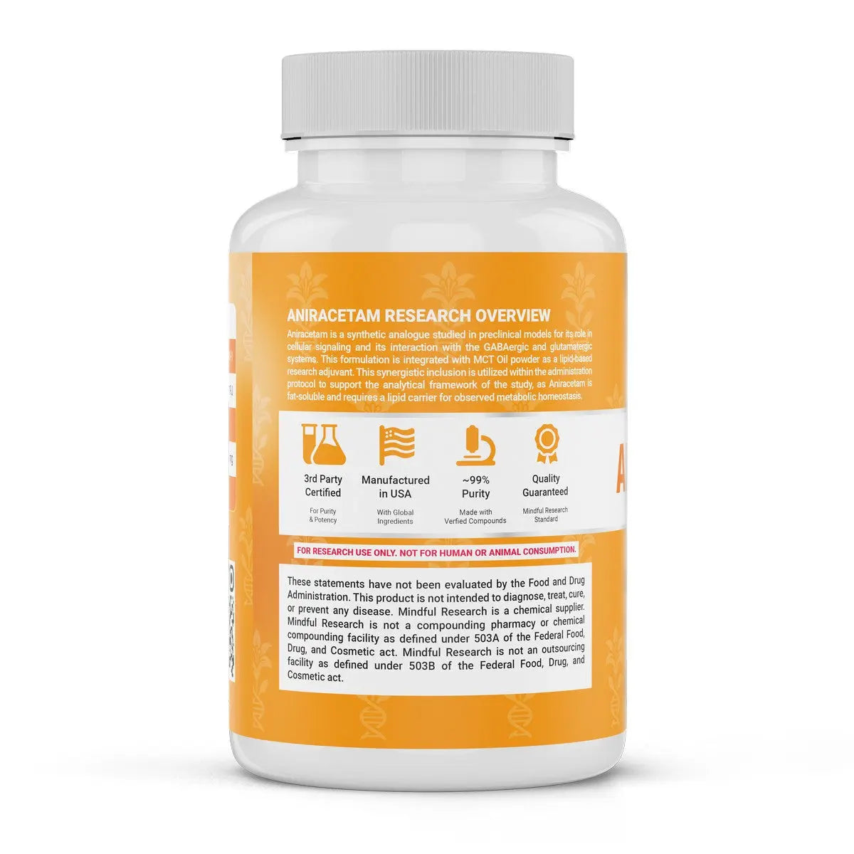 Aniracetam  Mindful Research- Best Peptides - Buy Research Chemicals