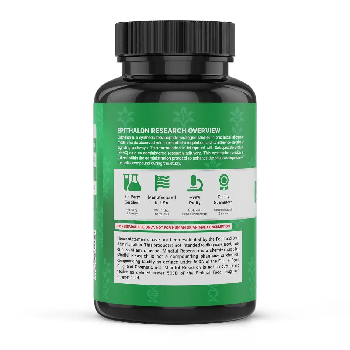 epithalon capsules supplier Epitalon (Epithalamine) Tablets 3mg, 60ct Epithalon AEDG Research Peptide