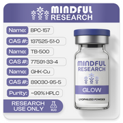 GLOW 70 MG  Mindful Research- Best Peptides - Buy Research Chemicals
