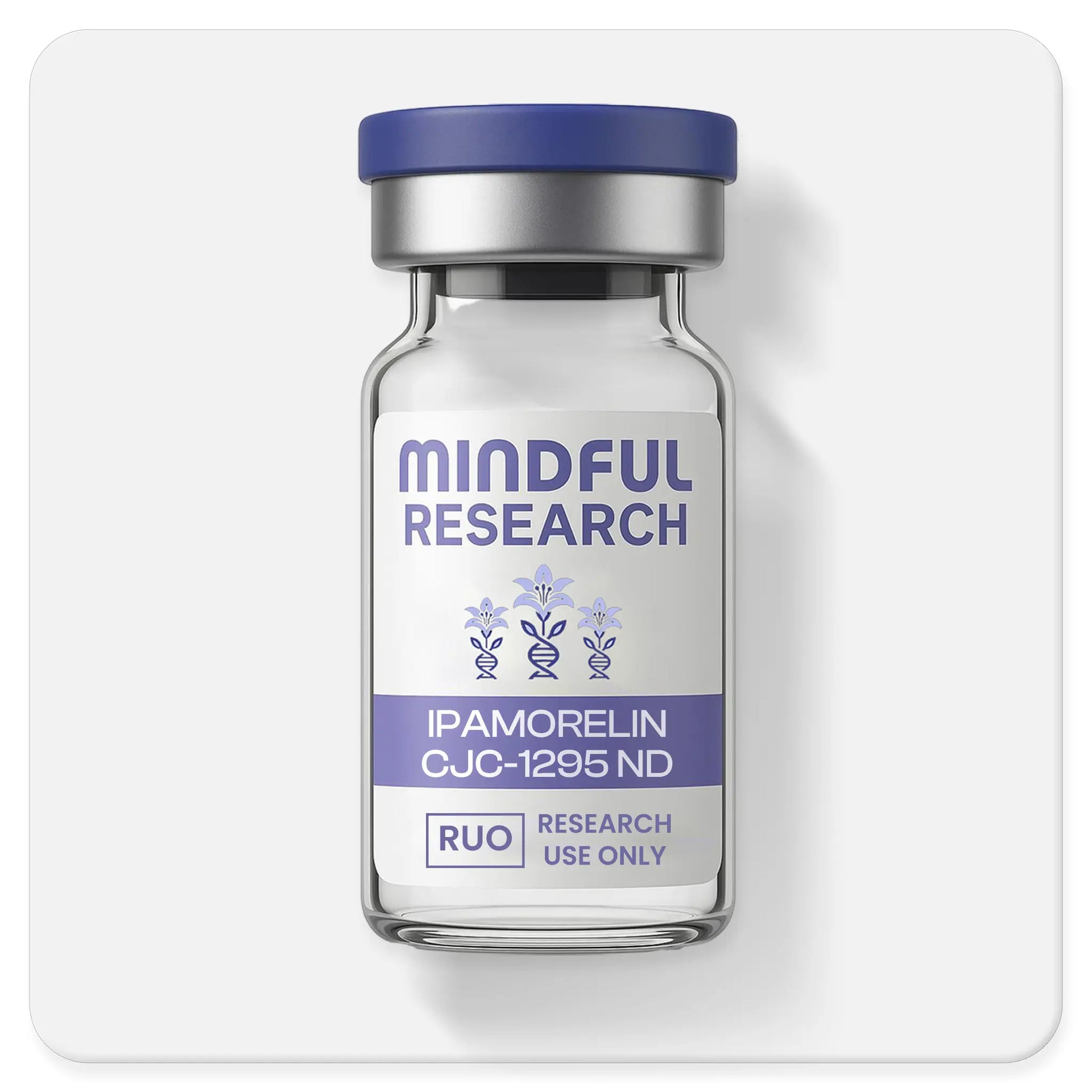 Ipamorelin/CJC-1295 (no DAC) 5MG/5MG  Mindful Research- Best Peptides - Buy Research Chemicals