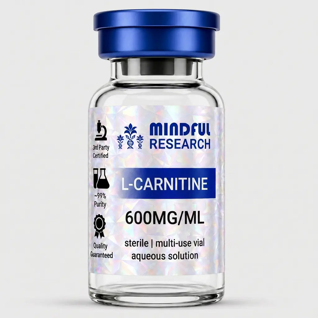 l carnitine injection research chem Essential L-Carnitine Peptide L-Carnitine 500mg/mL (10mL) – Research-Grade