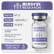 MT-2  Mindful Research- Best Peptides - Buy Research Chemicals