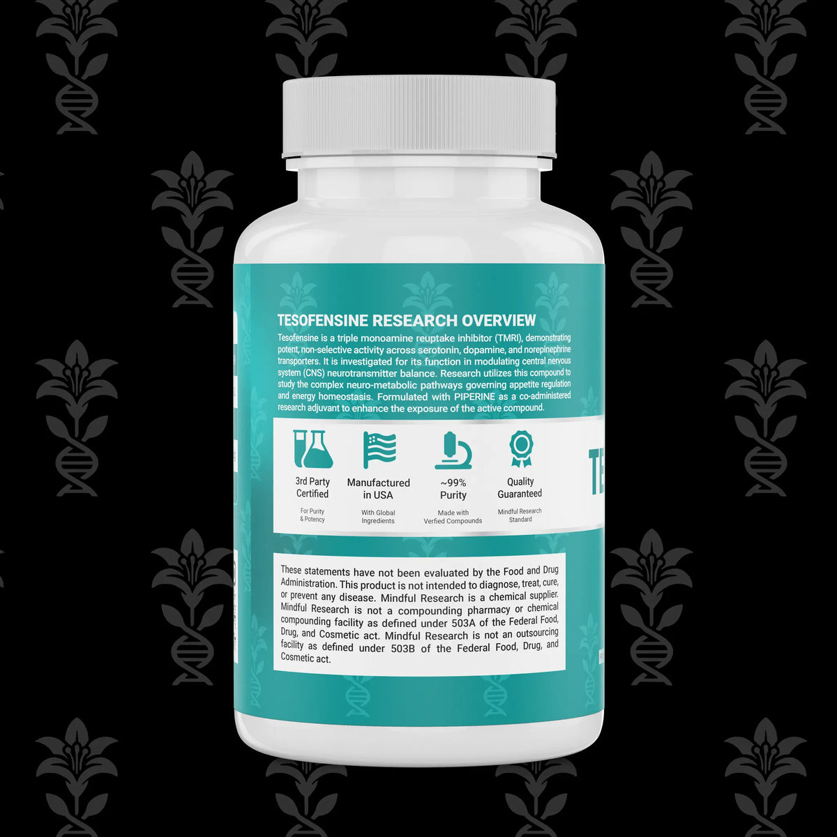 Tesofensine  Mindful Research- Best Peptides - Buy Research Chemicals